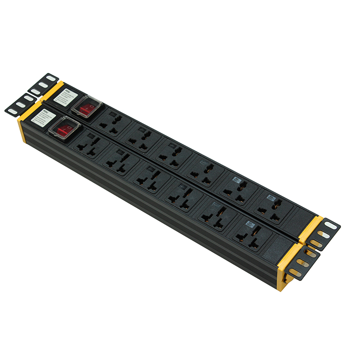 6位 10A 16A萬用孔+雙斷開關