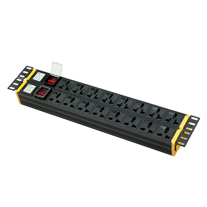 8位10A 16A萬用孔+雙斷開關