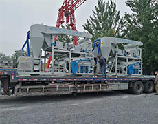 茂恒機(jī)械新兩套款40M雙比重雙振動(dòng)篩復(fù)式精選機(jī)裝車(chē)發(fā)貨